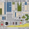 Eduard 33205 TF-104G seatbelts MB STEEL 1/32
