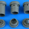 Aires 4840 Kfir C2/C7/F-21 exhaust nozzle (AMK) 1/48