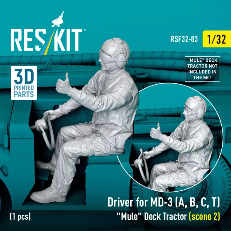 Reskit F32083 Driver for MD-3 (A,B,C,T) Deck Tractor Typ 2 1/32