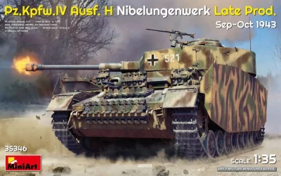 Miniart 35346 Pz.Kpfw.IV Ausf. H Nibelungenwerk Late 1943 1/35
