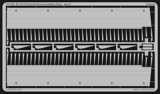 Eduard 48528 B-17G landing flaps REV/MON