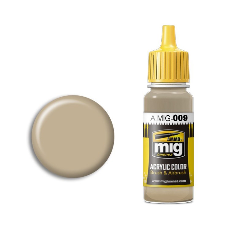 Ammo Mig 0009 RAL 7027 SANDGRAU (Песочно-серый)