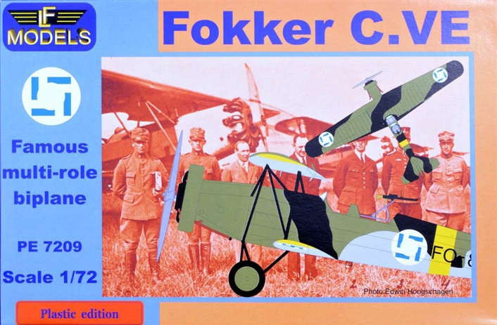 LF Model P7209 Fokker C.VE - Finland (2x camo) 1/72