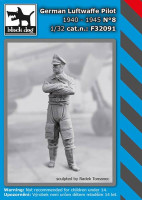 Black Dog F32091 German Luftwaffe pilot 1940-45 No.8 (1 fig.) 1/32