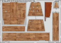 Eduard 491466 SET B-17F wooden floors & ammo boxes (EDU) 1/48