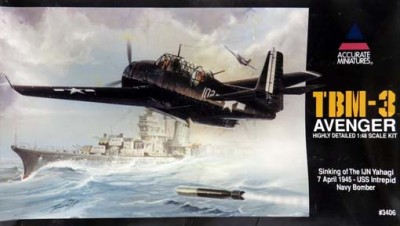 Accurate Miniatures 3406 TBM-3 AVENGER 1:48