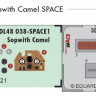 Eduard 3DL48038 Sopwith Camel SPACE (EDU) 1/48