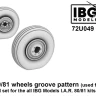 IBG Models U7249 I.A.R. 80/81 Wheels Groove Pattern 1/72