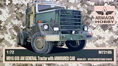 Armada Hobby M72105 M916 6x6 AM General w/ Armoured Cab 1/72