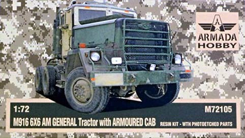 Armada Hobby M72105 M916 6x6 AM General w/ Armoured Cab 1/72