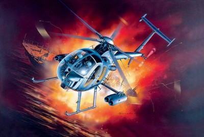 Моделист 204820 Вертолет-невидимка МН-6 1/48
