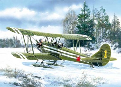 ICM 48251 Советский многоцелевой самолет У-2/По-2 1/48