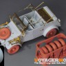 Voyager Model PR35084 WWII German Kubelwagen Type 82 Africa Troop Special Balloon Tires Patten 1 (GP) 1/35