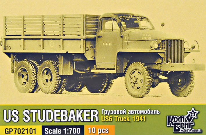 Combrig GP702101 US Studebaker US6 Truck, 1941, 10 pcs. 1/700