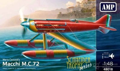 AMP 48018 Mario Castoldi's Macchi MC 72 1/48
