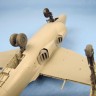 Metallic Details MDR48124 BAe Harrier GR1/GR3Landing gears with wheels 3D-printed 1/48