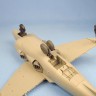 Metallic Details MDR48124 BAe Harrier GR1/GR3Landing gears with wheels 3D-printed 1/48