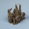 Metallic Details MDR48124 BAe Harrier GR1/GR3Landing gears with wheels 3D-printed 1/48