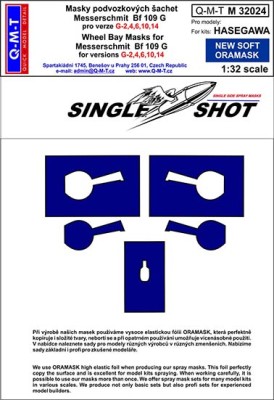 Q-M-T M32024 1/32 Mask Bf 109 G-2,4,6,10,14 (HAS)