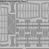 Eduard 72536 1/72 Фототравление для Halifax B Mk. I/Mk. II wing bomb bay