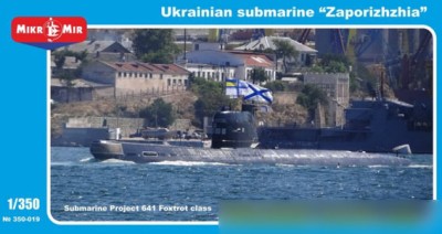 MikroMir 350-019 Дизельная ПЛ проекта 641 &quot;Запорожье&quot; 1/350
