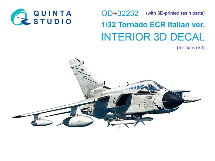 Quinta studio QD+32232 Tornado ECR Italian (Italeri) 1/32