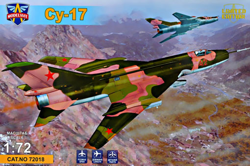 Modelsvit 72018 Истребитель-бомбардировщик Су-17 1:72