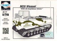 Planet Models MV72117 1/72 M29 Weasel 'US Amphibious Vehicle WWII'