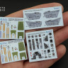 Quinta studio QD48115 Mirage 2000B (для модели Kinetic) 1/48