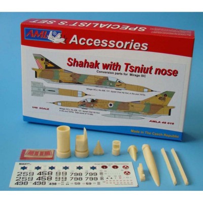 AML AMLA48018 Shahak w/ Tsniut nose (Conv. for Mirage IIIC) 1/48