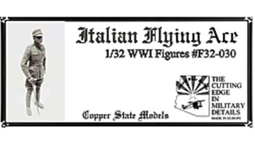 Copper State Models F32-030 WWI Italian flying ace 1/32