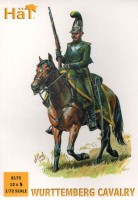 HAT 8175 Wurttemberg Cavalry Napoleonic x 12 mounted figures 1/72