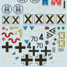 Print Scale 48-074 Messershmit 109-G Wet decal 1/48