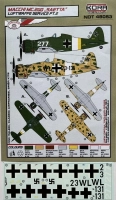 Kora Model NDT48053 Decals MC.200 Saetta Luftwaffe Service Part 2 1/48