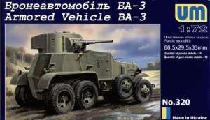 UniModel UMM-72320 Armored Vehicle BA-3 1/72