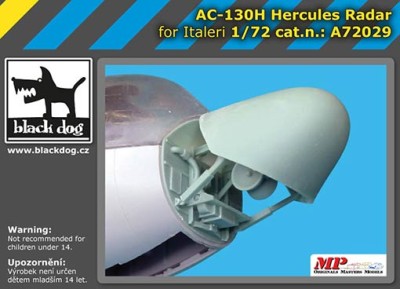 BlackDog A72029 AC-130 H Hercules - radar (ITAL) 1/72