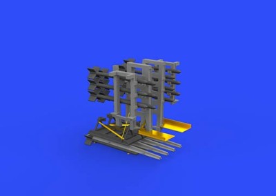 Eduard 672177 B-24 bomb bay rocket projector 1/72