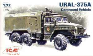 ICM 72712 Урал375A, подвижный командный пункт 1/72