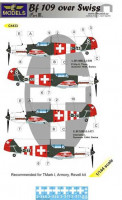 Lf Model C4433 Decals Bf 109 over Swiss part 3 1/144