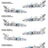 Foxbot Decals FBOT48052 Ukrainian Digital Albatrosses: Aero L-39C/M1Eduard, MPM Production, Special Hobby 1/48