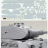 Tamiya 12649 Циммерит KING TIGER Porsche Turret 1/35