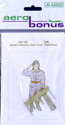 Aerobonus 480189 Modern Russian Tank Crew - Turrethead 1/48
