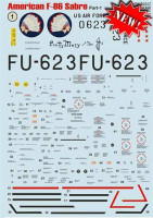 Print Scale 32-017 F-86 Sabre part 1 (wet decals) 1/32