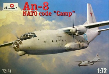 Amodel 72141 Самолет Ан-8 1/72