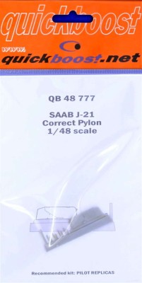 QuickBoost QB48777 SAAB J-21 correct pylon (PIL.REPL.) 1/48