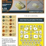 Clear Prop A72156 CH-46 painting mask (FUJI) 1/72