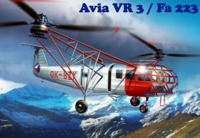 AMP 72005 Focke-Achgelis FA-223/AVIA VR-3 1/72