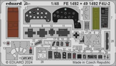 Eduard FE1492 F4U-2 (H.B) 1/48