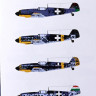 SBS model D72027 Декаль Bf-109G-2&G-4 in Hungarian Service 1/72