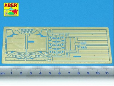 Aber 35A024 Pz.Kpfw.V Panther Ausf.G, JagdPanther fenders and side skirts 1/35